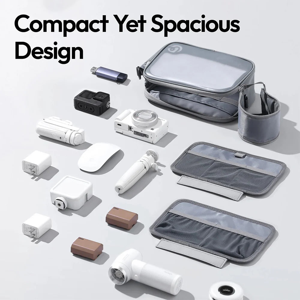 Ulanzi BP15 SeeClear Tech Pouch Transparent Storage Bag.
