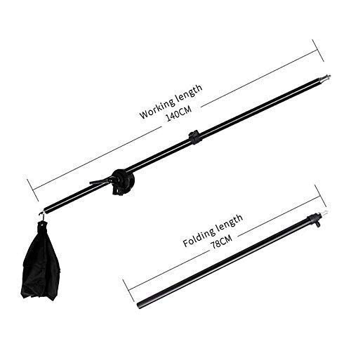 HIFFIN E27 4 Point Studio Double Holder Kit Umbrella White + Studio Light Stand 9 FT Bulb Holder KIT Mark IIII | 4 Double Holder | 4 Light Stand 9ft | 4 Umbrella | 8 20 W LED Bulb | 1 Boom
