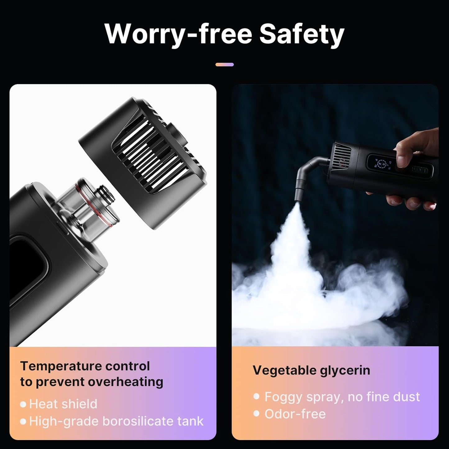 Ulanzi 40 Watt Ace Portable Fog Machine