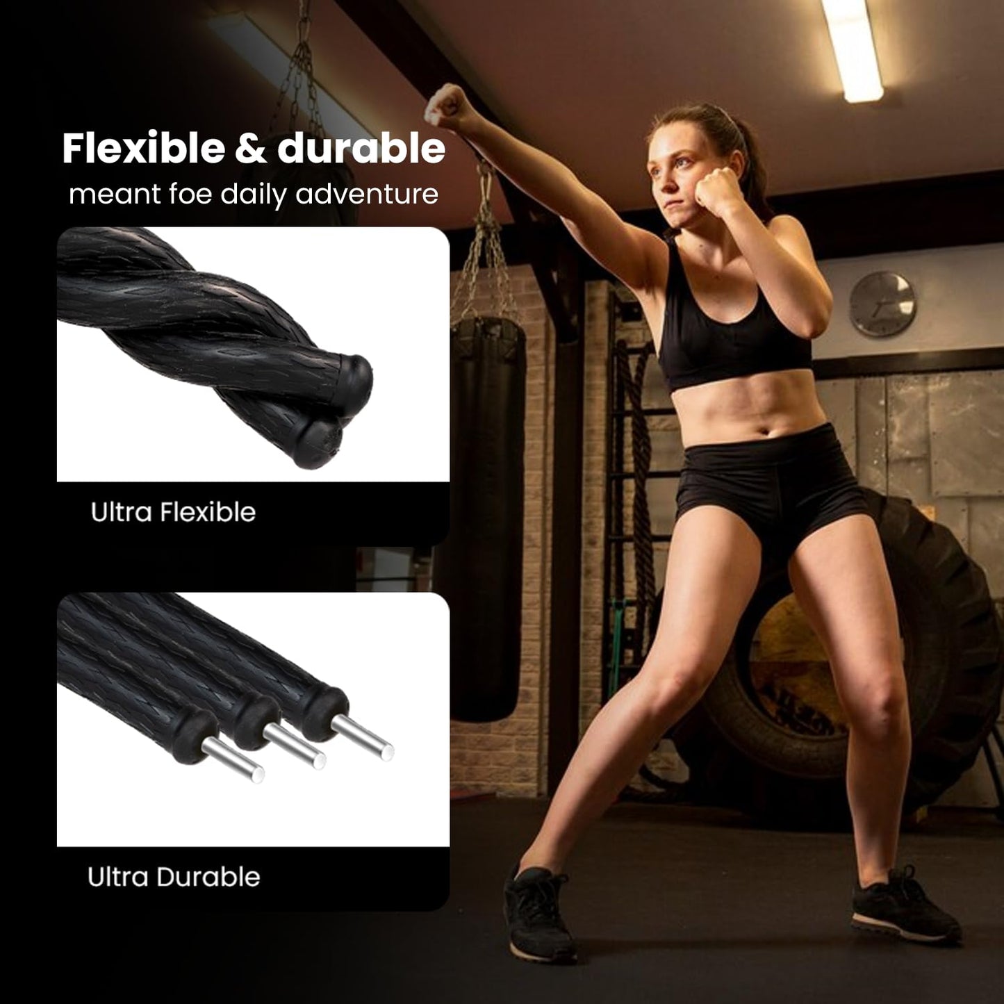 HTR-11 Mini Flexible Tripod with Phone Holder, Cold Shoe & 1/4 Screw