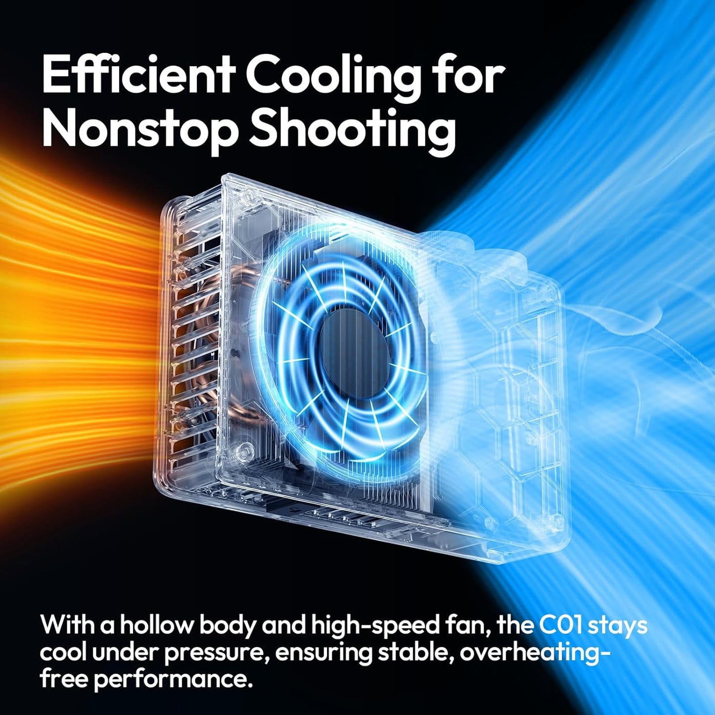 Ulanzi C01 100W COB Light, PD 3.0, 2700K-6500K, 14500Lx, CRI96+, Type-C, 343g