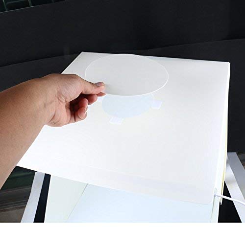 HIFFIN® 40cm Led Light Mini Photo Studio Tabletop Shooting Light Box Softbox Tent Lightbox Soft Box Accessories Backdrops Lightbox