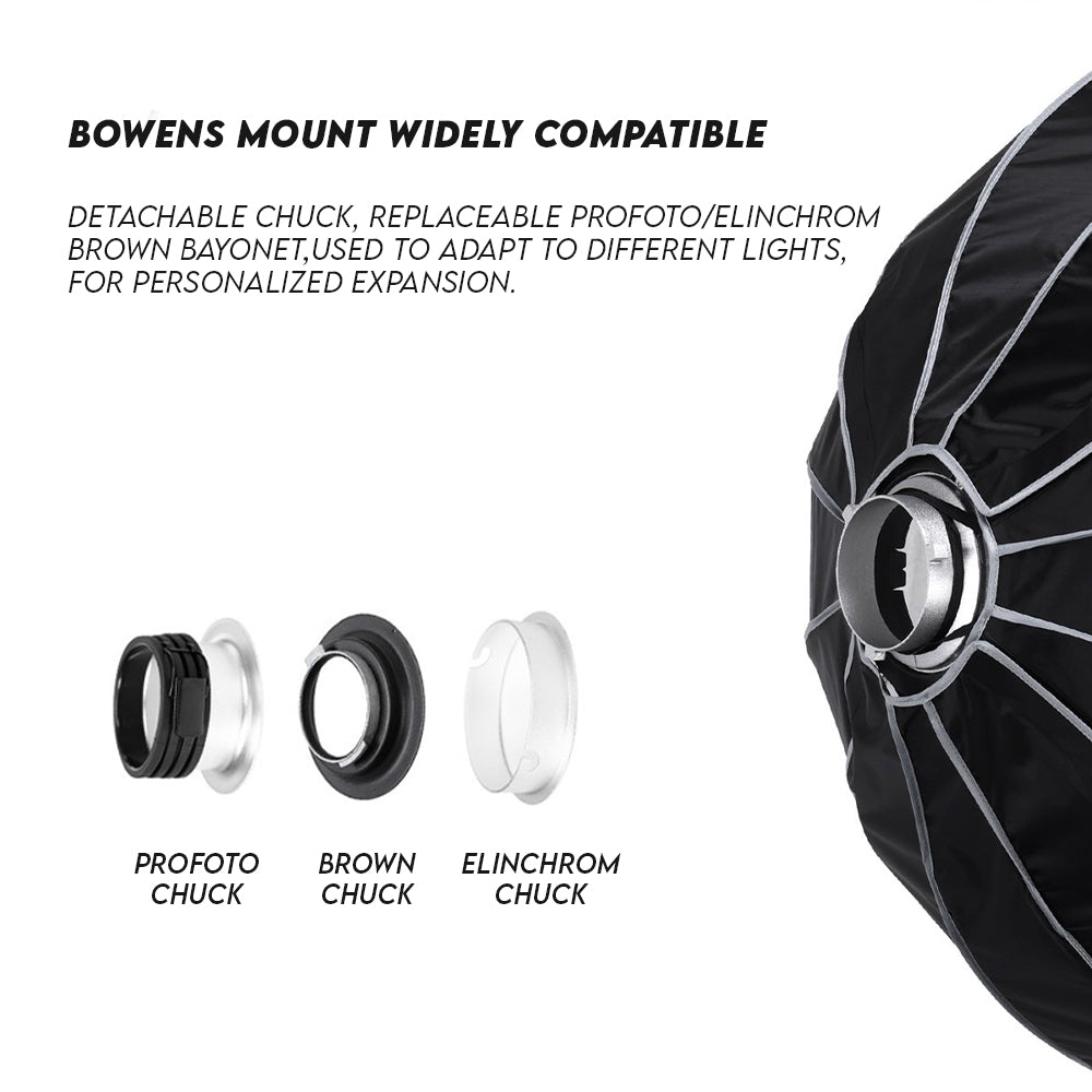Ulanzi LC-P65 Quick Release Octagonal Softbox With Grid