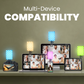 RGB Selfie Light, Clip, 24 Modes, CRI 95+, 3000mAh Battery