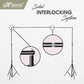 HIFFIN 9x9ft Studio Background Support Kit with Carry Bag