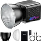 ULANZI 40W RGB LED Light | 2500-6500K | 3400mAh | DC Adapter | COB