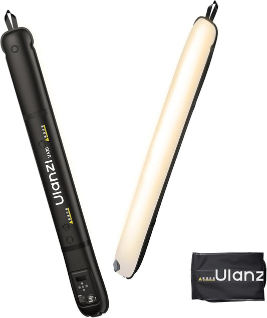 Ulanzi UA20 20W Bi-Color Inflatable Tube Light, 2700K-6500K, CRI 95+