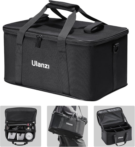 ULANZI OM-01 Carrying Bag, Foam Padded for Studio Tripods, Stands, Softboxes, Travel