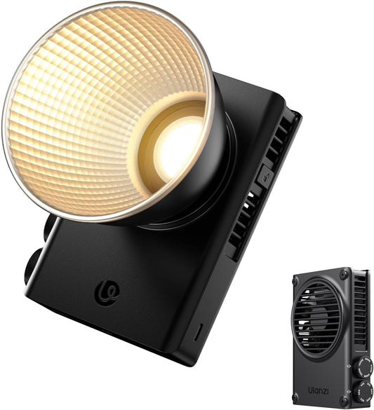 Ulanzi C01 100W COB Light, PD 3.0, 2700K-6500K, 14500Lx, CRI96+, Type-C, 343g