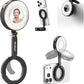 ULANZI ML05 Maglock Magnetic iPhone Ring Light Mirror 9000K CRI≥97 FullAngle LED, White/Black