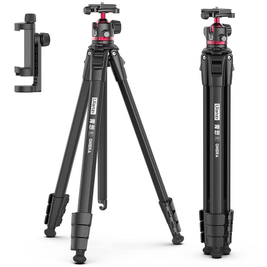 ULANZI MT-55 Travel Tripod Stand for DSLR & Smartphone, Ombra