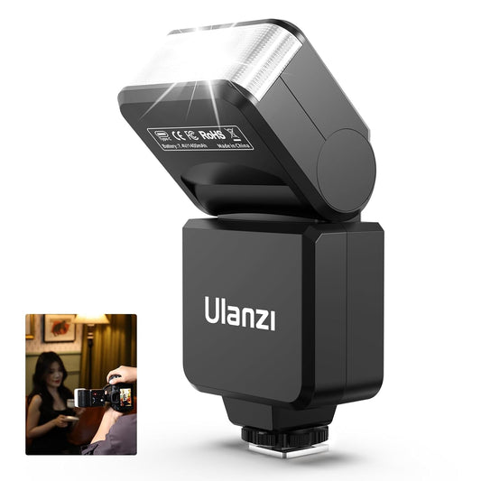 Ulanzi F32 Camera Flash Speedlite GN32 5600K Hot Shoe for Canon Sony Nikon