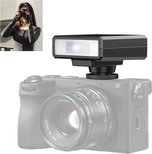 Ulanzi F12 Mini Camera Flash Speedlite GN12 HSS 5600K Type-C Hot Shoe