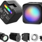 ULANZI L3 RGB LED Video Light 2700K-7000K Mini COB Magnetic w/Barndoor Fresnel