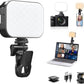 Ulanzi VL100X Selfie Clip LED Light, 2500-6500K Bi-Color, 2000mAh, Phone/Laptop Panel