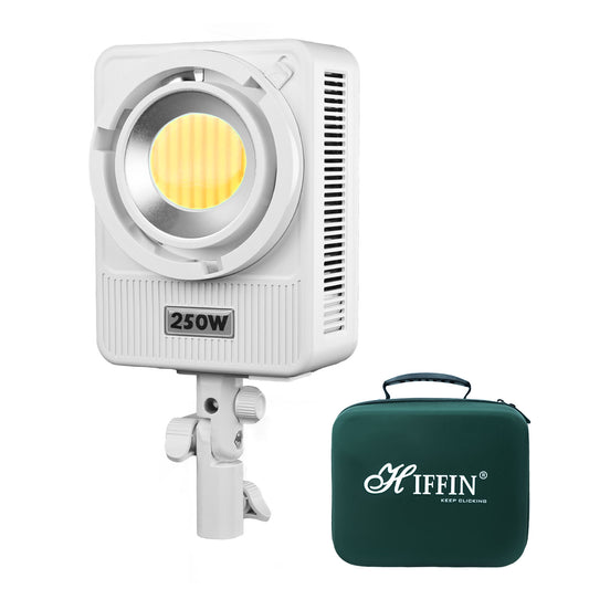 Compact 250 Watt Bi-Color Light | 15,300lm | CRI 95+ | CCT 2700K-6500K | Bowens Mount | App Control