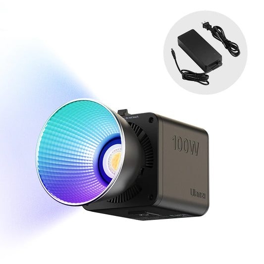 Ulanzi ML100W COB Video Light with Built-In Battery Bi RGB