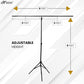 HIFFIN Green Screen Backdrop 152.4MM X 228.6MM (6FtX9Ft) with Stand - 6X9FT Photography Backdrop T-Shape Stand