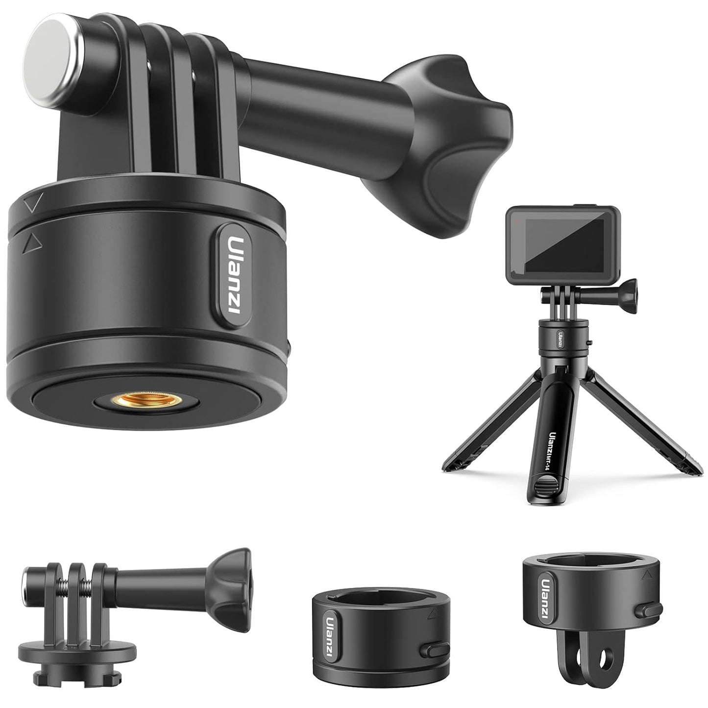 Ulanzi Go Quick II Basic Set Magnetic Adapter for Tripod/Bike/Helmet GoPro
