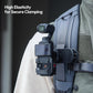 ULANZI CK02 CKA QR Backpack Clip, Magnetic Mount for DJI Pocket 3, 1/4" Thread