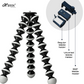 HIFFIN® Tripod Jambo (13 Inch Height with 4.3 INCH Holder) Fully Flexible Foldable Octopus Stand for All Smartphone & DSLR Camera's (MAX Load 5 KG) Use in Photography