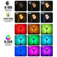 Ulanzi VL49 RGB Video Light, LED, 2000mAh, CRI 95+, 2500-9000K, Dimmable