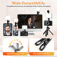 Ulanzi VL100X Selfie Clip LED Light, 2500-6500K Bi-Color, 2000mAh, Phone/Laptop Panel