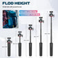 ULANZI MT-73 Extension Pole Tripod, Selfie Stick for Vlogging Cameras
