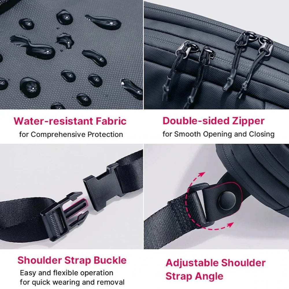 Ulanzi PB008 Camera Shoulder Bag Waterproof 6L Sling DSLR Case Bag