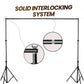HIFFIN Studio Background Support Kit for Backdrop Photography and Videography (14ft X 10ft) | Portable and Foldable Stand Kit with Carry Bag