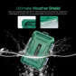 29-in-1 ABS+TPE Waterproof Memory Card Case for CFexpress A/B, SD, TF & SIM
