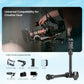 HIFFIN® Magic arm11 Inch Adjustable Friction Articulating Magic 1/4-inch Hot Shoe Connector Arm for LCD Monitor LED Camera