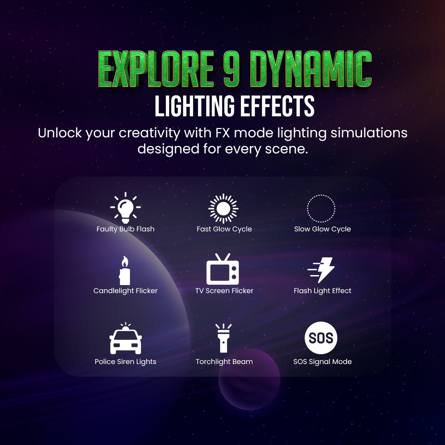 VL49 RGB Video Light, 3000-9000K, 1200mAh, 9 Effects, CRI 95+