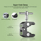 HIFFIN® 7 Inch Articulating Friction Magic Arm & Large Adjustable Super Rod Clamp Pliers Clip with 1/4" and 3/8" Thread for DSLR Camera Rig, LCD Monitor, LED Flash Lights (7'Arm & Clip)