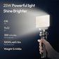 ULANZI PL25 25W LED Video Light, Mini Bi-Color Panel 3200Lux CRI≥96 2700K-6500K