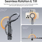 MA07 Magnetic Phone Tripod Mount for Magsafe, Aluminum Mount 1/4" Screw, Cold Shoe