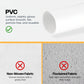 60x120cm PVC Matte Photography Backdrop – White, Black & Combo for Product Shoots