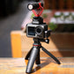 Ulanzi MT-09 Extention Vlog Tripod Mini Portable Handle Grip for Gopro Hero 12, 11, 10, 9, GoPro max Black Session Osmo Action Camera