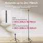 ULANZI MT-89 82in Aluminum Extendable Tripod, 1/4in QR, 2.2lb Load