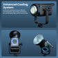 150 Watt RGB LED Video Light 2800K-6800K, 11 FX Modes, 9800Lm Brightness, Remote Control, 220V Power Supply