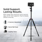 HF-550 1.651M (65") Camera Tripod for Canon Nikon DSLR, Aluminum Alloy