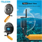 TELESIN 6-inch Dome Port Lens for Hero 12, 11/10/9 Black - Complete Underwater Photography Kit with Waterproof Housing, Floating Grip Trigger, and Transparent Cover