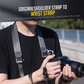 2-in-1 Camera Shoulder & Wrist Strap, 1.5" Wide with Magnetic Buckle, 90kg Load