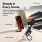 ULANZI LM23 Magnetic 360° Selfie Ring Light w/Mirror for iPhone MagSafe Black
