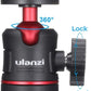 ULANZI MT-08 Mini Smartphone Selfie Stick Tripod for iPhone, Camera Extendable Handle Grip Vlog Pole for Sony