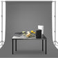 HIFFIN 2.4384 MX4.2672M (8X14 Ft), Grey Professional Backdrop for Background Photography Background Stand for Photo Light Studio Accurate Size