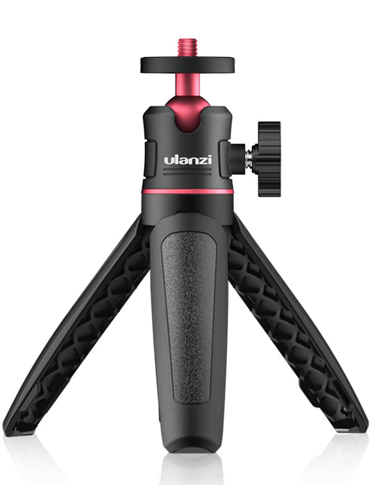 ULANZI MT-08 Mini Smartphone Selfie Stick Tripod for iPhone, Camera Extendable Handle Grip Vlog Pole for Sony