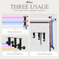 3-Roller Backdrop Stand & Wall Mount with 2 Hooks, 6 Bars & 3 Chains