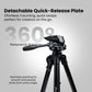 HF-3600 Professional Portable Lightweight Travel Aluminum Camera Tripod