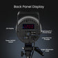 COB-120P Professional 120W Bi-Color Video Light for Studio Film Recording, 3200K-5600K Dimmable with Remote Control